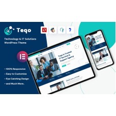 Teqo - Technology and IT Solutions WordPress Theme