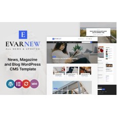 EvarNew - News Magazine WordPress Theme