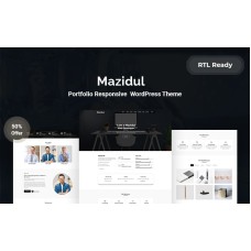 Mazidul Portfolio Responsive  WordPress Theme