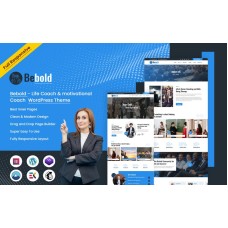 Bebold - Life Coach & motivational Coach Wordpress Theme