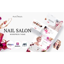 Poli Nails - Nail Salon with Great Widgets and WordPress Elementor Theme