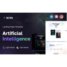 AI Kit -  Artificial Intelligence WordPress Landing Page