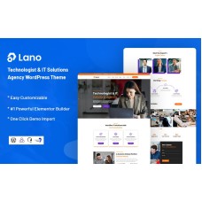 Lano - Technologist & IT Solutions Agency WordPress Theme