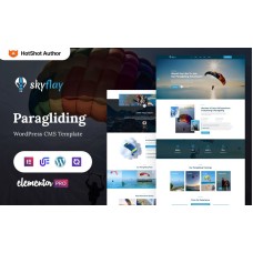 Skyflay - Paragliding, Skydiving And Adventure WordPress Theme
