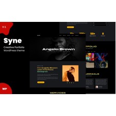 Syne – Creative Portfolio WordPress Theme