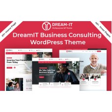 DreamIT -  Consulting Service WordPress Theme