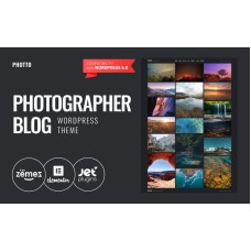 Photto - Photographer Blog WordPress Elementor Theme