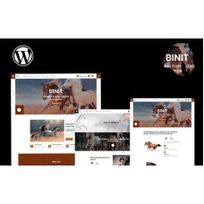 Binit Equestrian Horse Riding School WordPress Theme
