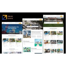 Emlak - Real Estate, Architecture, and Construction Elementor Multipurpose WordPress Theme