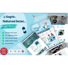 Gogrin - Medical and Doctors WordPress Theme