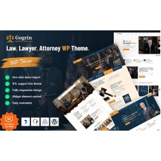 Gogrin - Law, Lawyer, & Attorney WordPress Theme