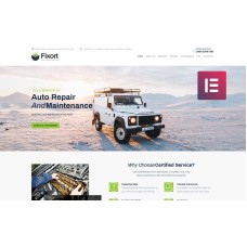 Fixort - Car Repair Service WordPress Elementor Theme