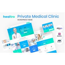 Healtro - Private Medical Clinic WordPress Theme