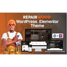 Repairwood Service - Elementor One Page Wordpress Theme