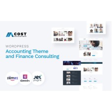 Cost Accountant - WordPress Accounting Theme and Finance Consulting
