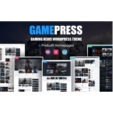GamePress - Gaming News WordPress Theme