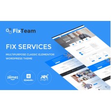 FixTeam - Fix Services Multipurpose Classic WordPress Elementor Theme