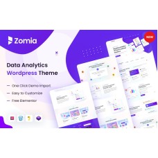 Zomia Data Analytics & Data Science WordPress Theme
