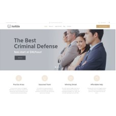Justizia - Lawyer Services Responsive WordPress Theme