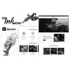 Doinknow - Tattoo Salon WordPress Theme