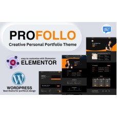 Profollo Creative Portfolio WordPress Theme