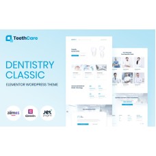 TeethCare - Dentistry Classic WordPress Elementor Theme