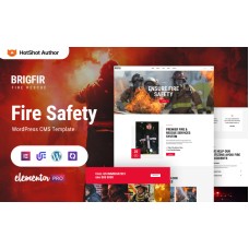 Brigfir - Fire Department and Security WordPress Elementor Theme