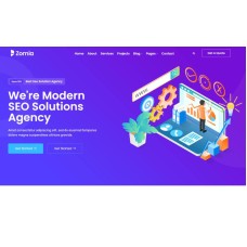 Zomia - Technology & Agency WordPress Theme