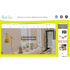 Nail Lux  -  Manicure Salon Website and Blog WordPress Theme