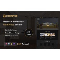 DreamHub – Interior and Architecture WordPress Theme