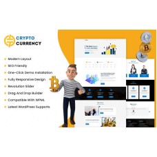 Crypto Currency WordPress Theme