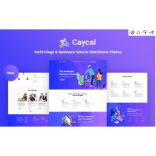 Caycal -  Startup Technology & Business Service WordPress Theme