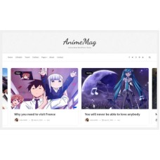AnimeMag - Anime News WordPress Theme