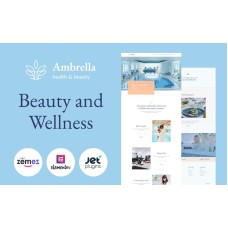 Ambrella - Beauty and Wellness Website Template WordPress Theme