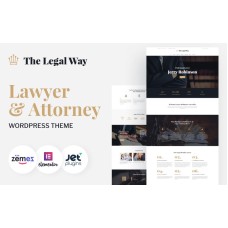 The Legal Way - Lawyer & Attorney WordPress Theme