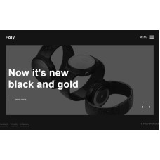Foly - Personal Portfolio WordPress Theme