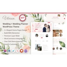 Vibeson - Elegant Wedding Love Event Planner Photography Wordpress Theme