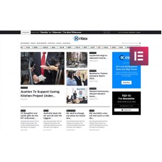 Kritex - Corporate News Blog Modern WordPress Elementor Theme