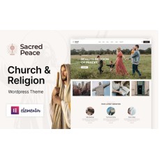 Sacred Peace - Religion and Church WordPress Theme