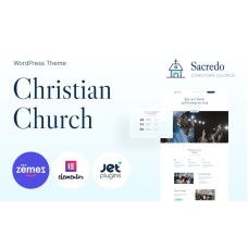Sacredo - Responsive Religious WordPress Theme
