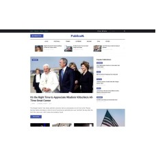 Publicon - News Portal WordPress Elementor Theme
