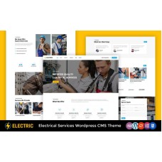 Electric - Electricity Services WordPress Elementor Theme