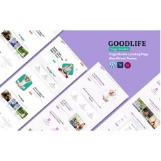 GoodLife - Yoga & Meditation WordPress Landing Page