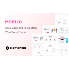 Mobilo - Saas, Apps landing and IT Solution One Page WordPress Theme