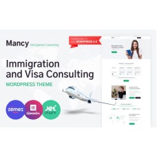 Mancy - Immigration and Visa Consulting WordPress Theme