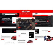 Marko car wash and mechanic service WordPress Theme