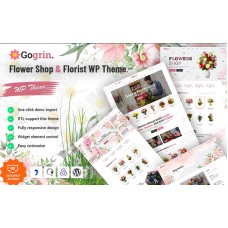 Gogrin - Flower Shop and Florist WordPress Theme