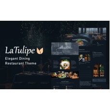 LaTulipe - Tasty Dining Restaurant WordPress Theme
