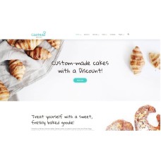Chateau - Bakery and Receipts WordPress Theme