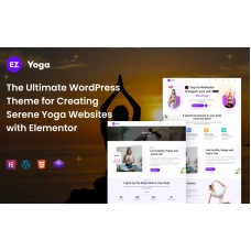 EZ Yoga:- The Ultimate WordPress responsive Theme for Creating Serene Yoga Websites with Elementor